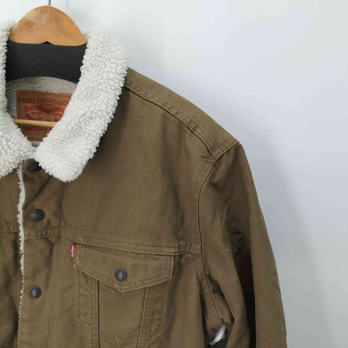 リーバイス Levis  SHERPA TRUCKER JACKET メンズ import:L